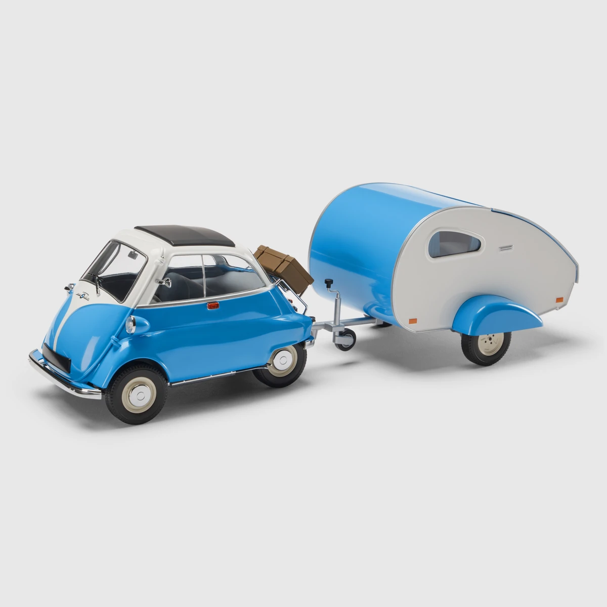 Радиоуправляемая модель BMW Isetta 1:18 (Blau/Weiß)