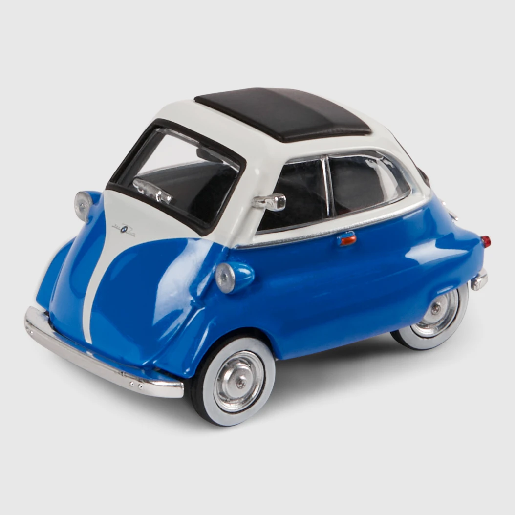 Радиоуправляемая модель BMW Isetta 1:64 (Weiß/Blau)