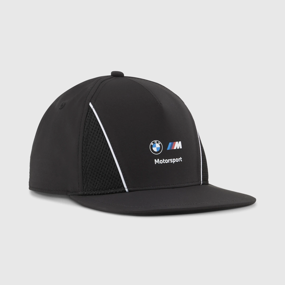 Бейсболка BMW M Motorsport с плоским козырьком (Black)