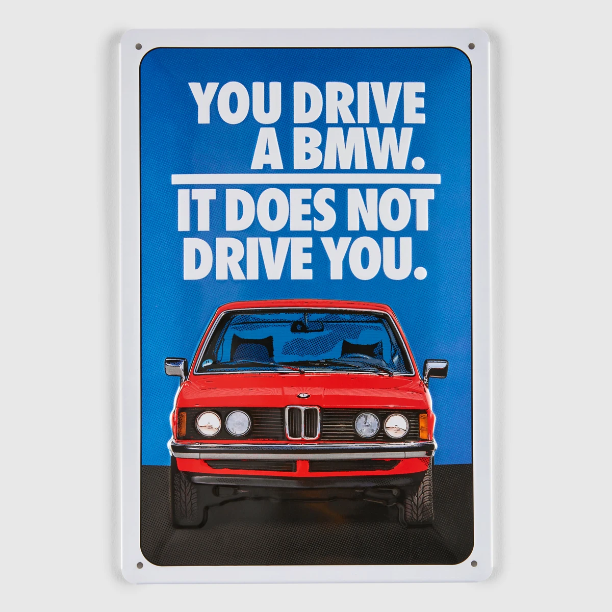 Металлический металлический знак BMW (Blue, 20x30)