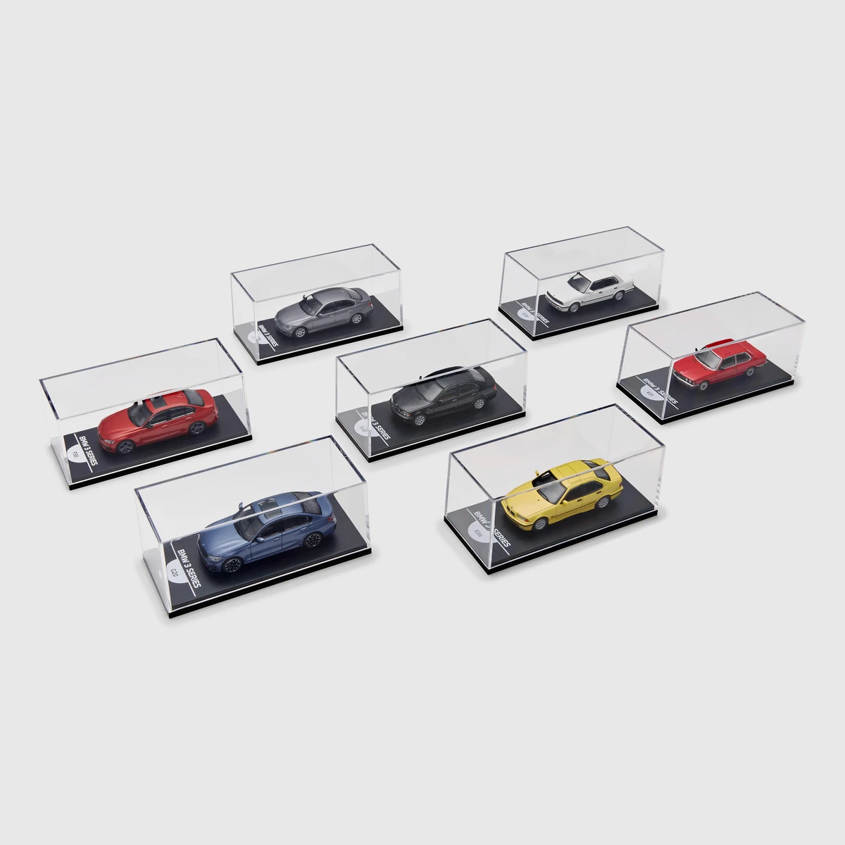 Радиоуправляемая модель BMW 3 Series 50 Years Collector Set 1:64