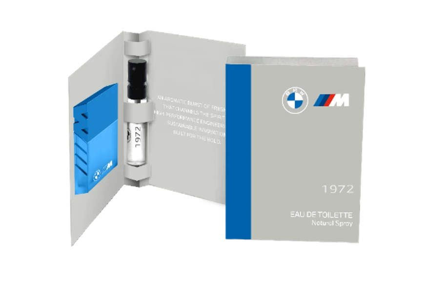 Набор ароматов BMW M 1972 EDT, флакон 2 мл (Light Blue)