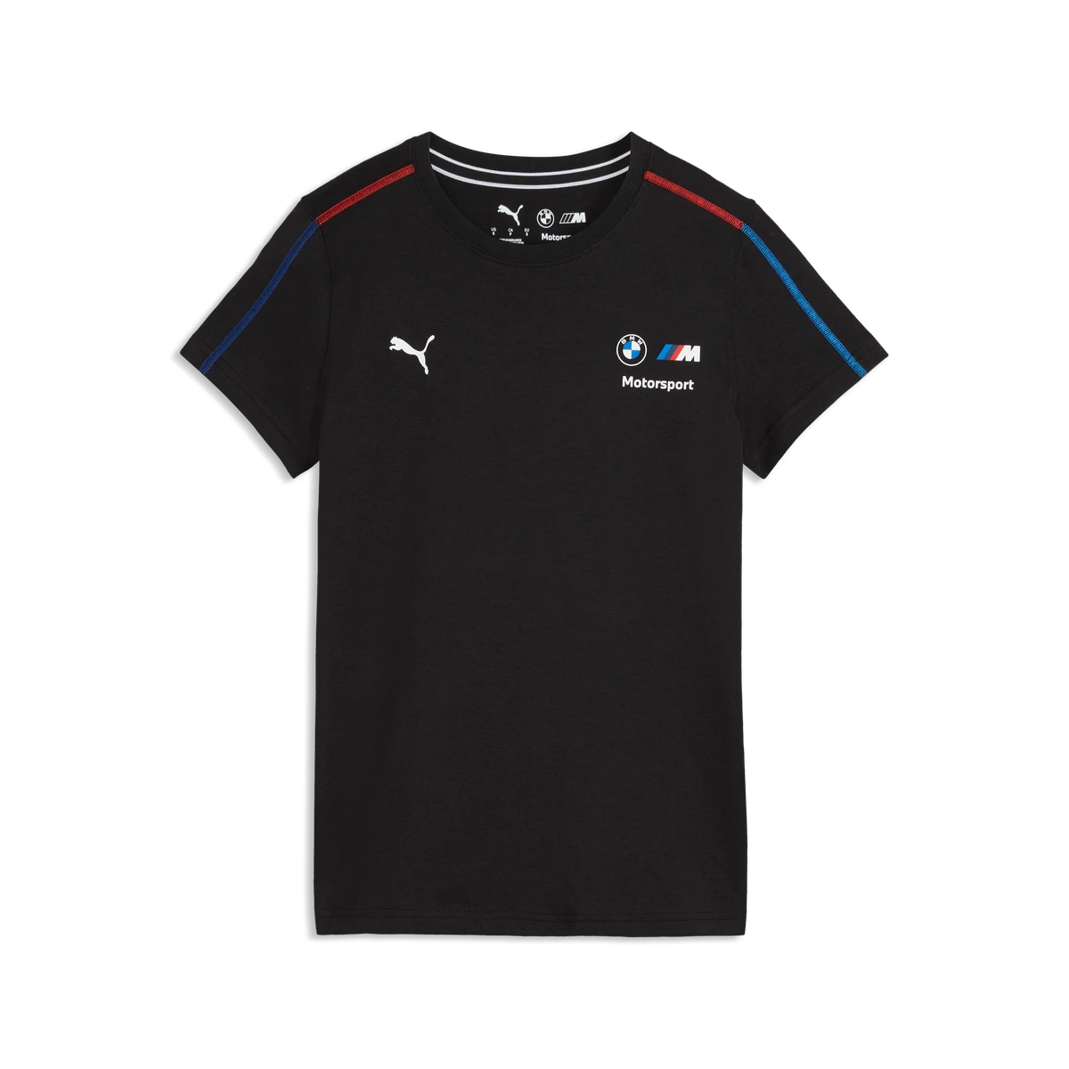 BMW M Motorsport аялдар футболкасы (PUMA, кара), өлчөмү XS