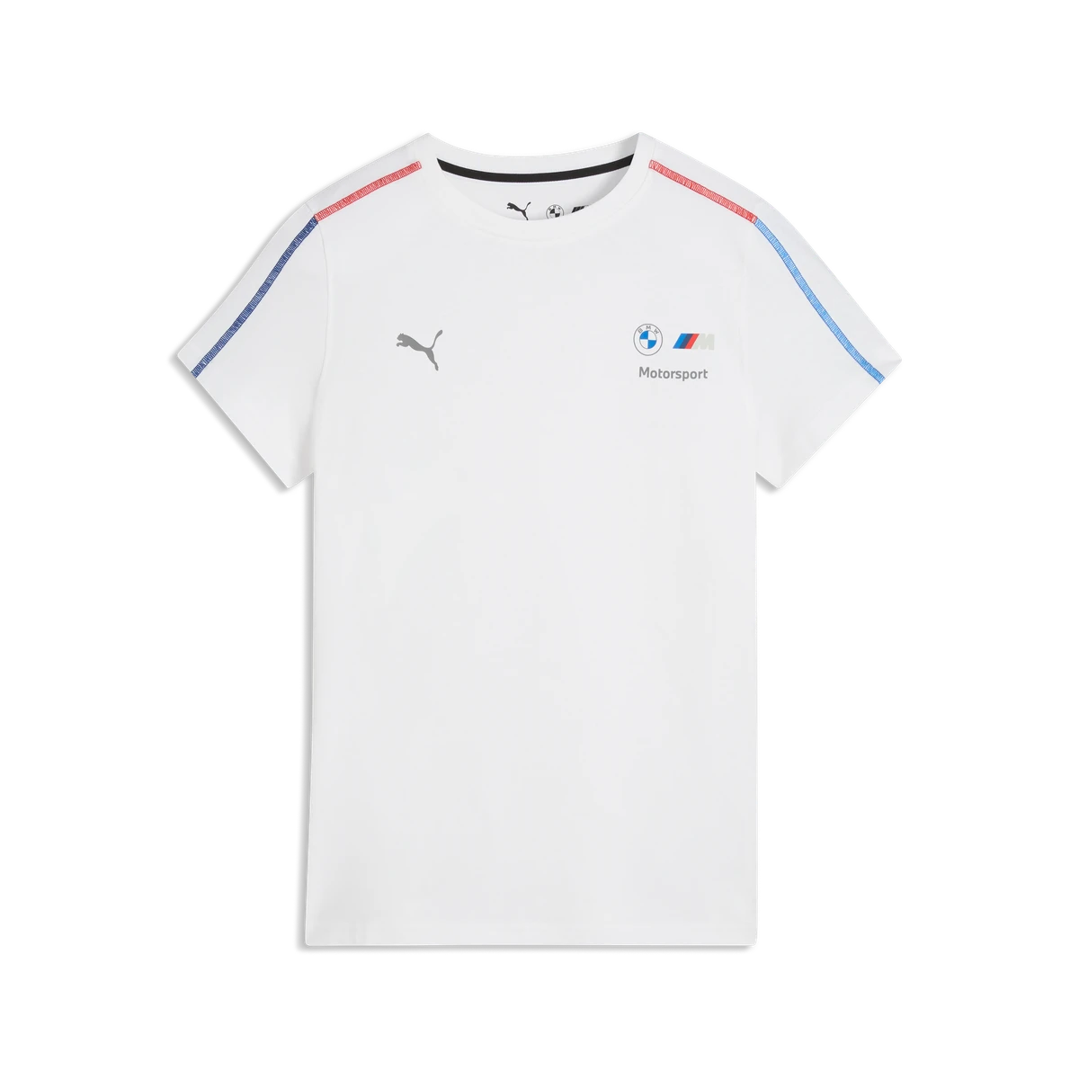 BMW M Motorsport аялдар үчүн футболка (PUMA White), XS өлчөмү
