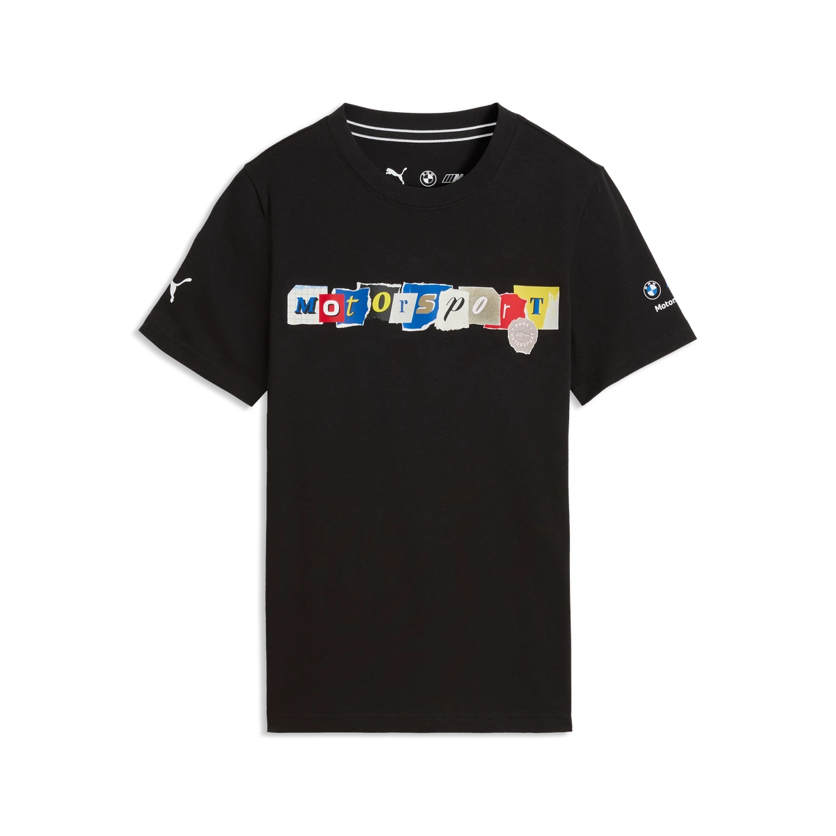 BMW M Motorsport Kids футболкасы (PUMA Black), 116 өлчөмү