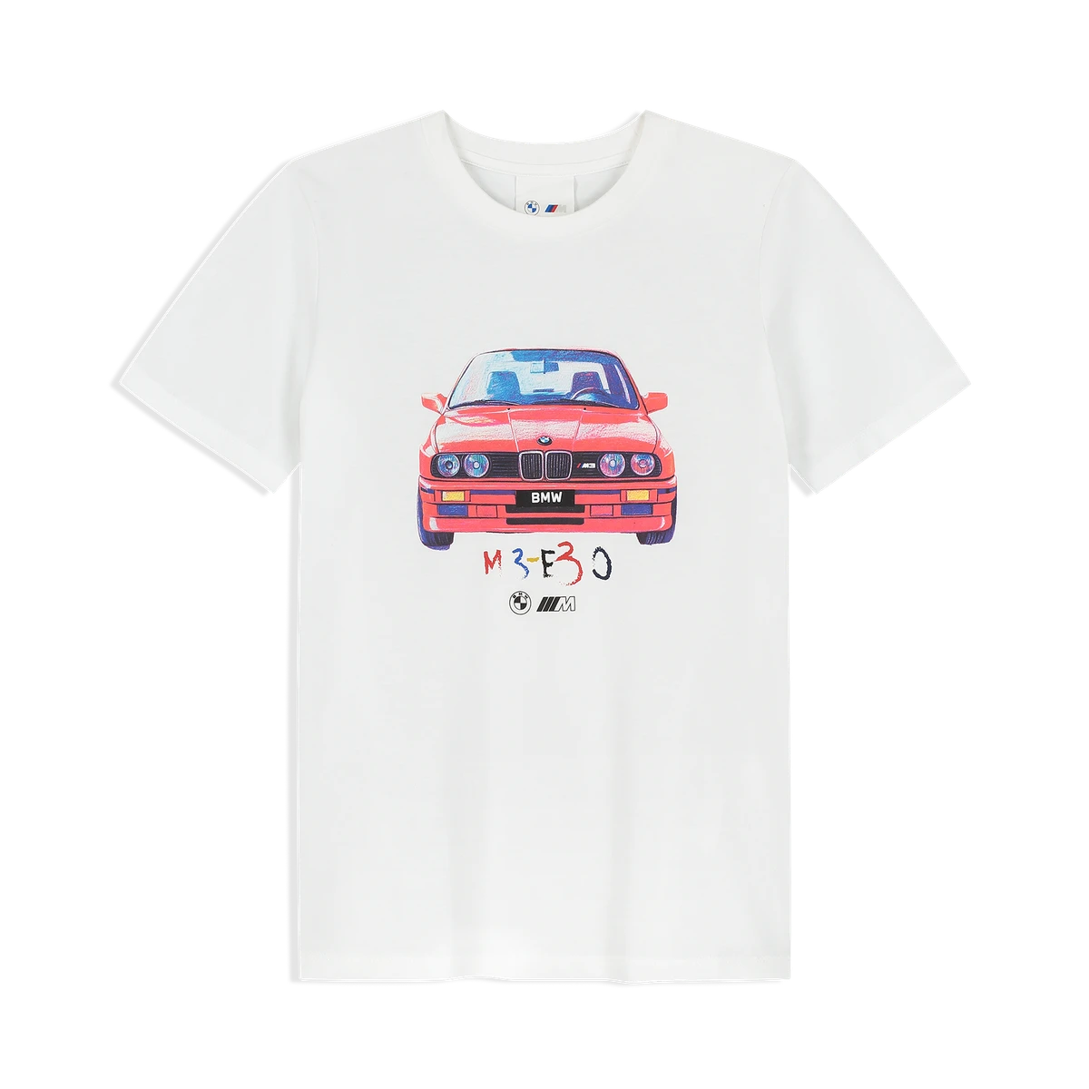 Футболка детская BMW M (White), размер 104