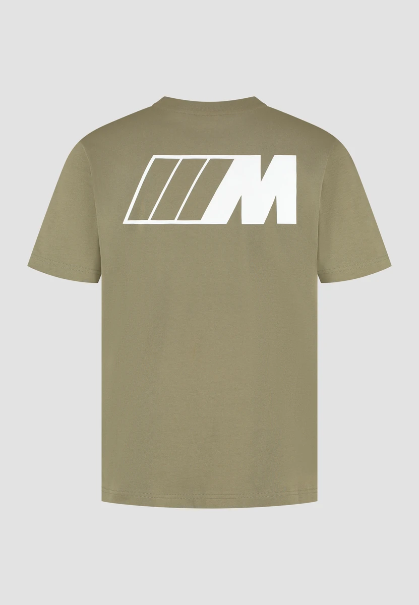 Футболка BMW M Logo reverse Unisex (grün/beige), размер XS