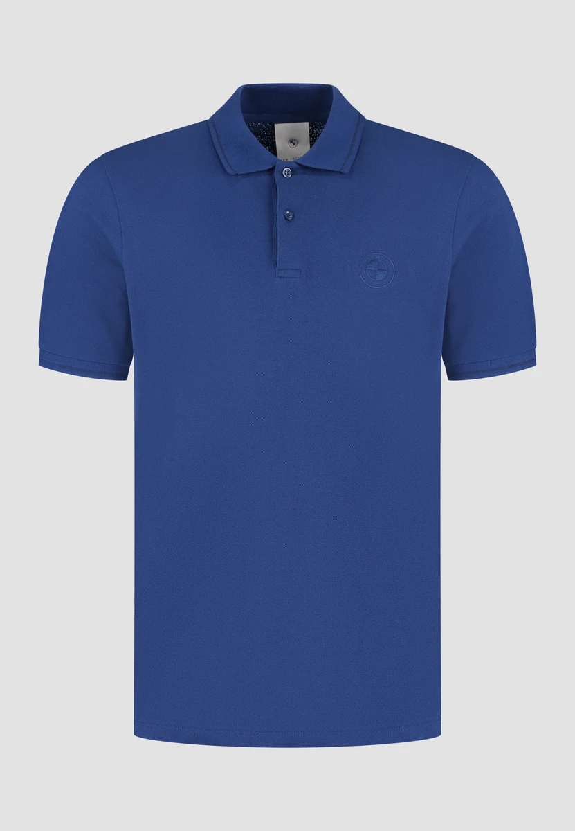Поло BMW мужское Regular Fit (Blue)