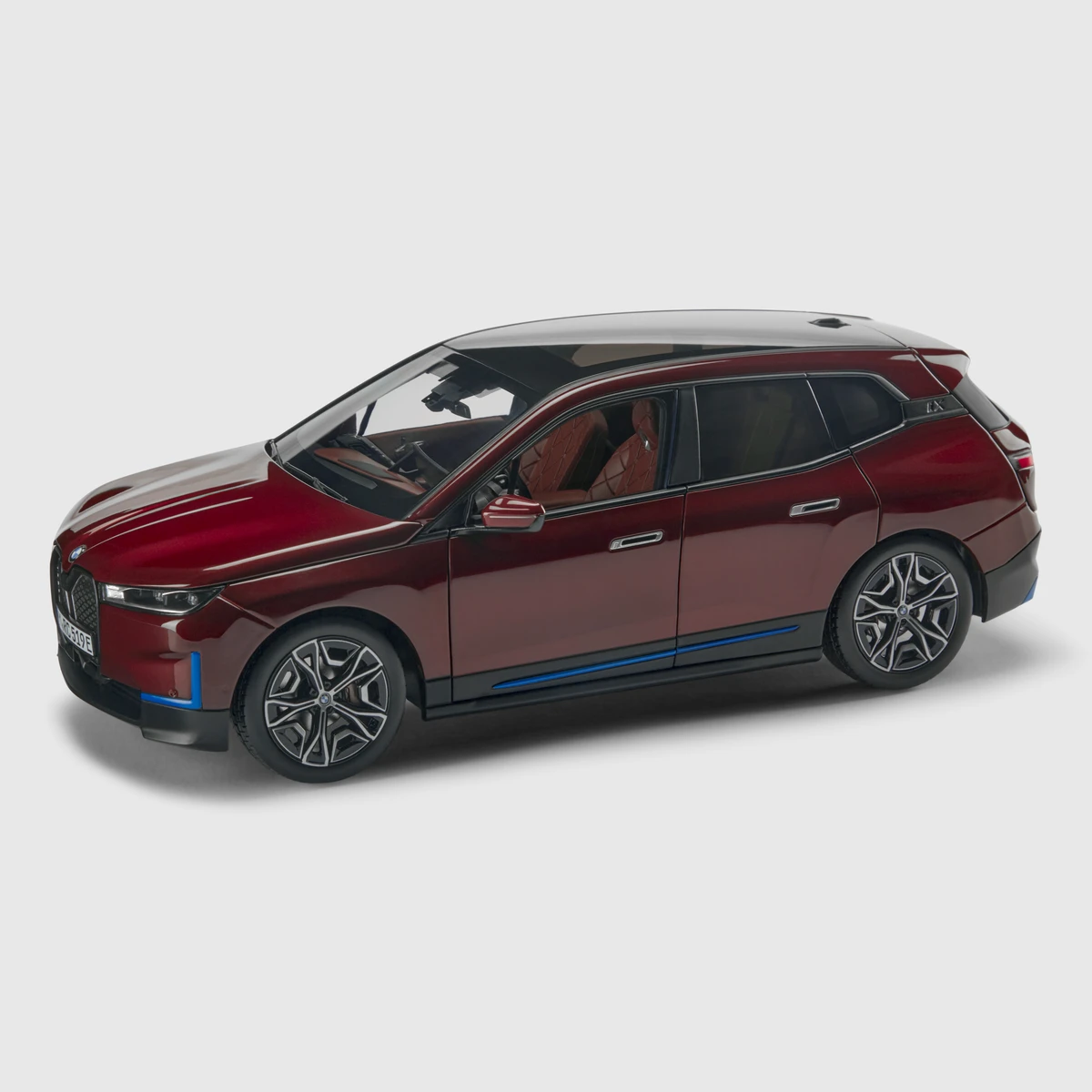 Радиоуправляемая модель BMW iX 1:18 (Dunkel Rot)
